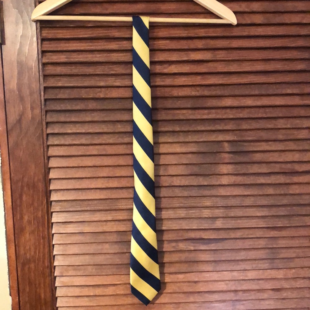 Lands end boys gold tie